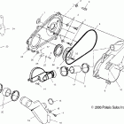 TRAIL BLAZER - A04BA25CA Кожух сцепления