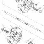 SCRAMBLER 500 4X4 - A04BG50AA Заднее колесо