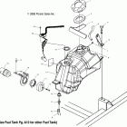 SPORTSMAN 700 - A04CH68AC Топливный бак