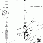SPORTSMAN 600 - A04CH59AK Передняя стойка