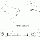 SCRAMBLER 500 4X4 - A04BG50AA Кардан