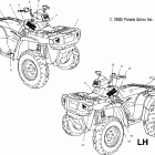 SPORTSMAN 500 - A04CH50AQ Наклейки