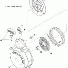 SCRAMBLER 500 4X4 - A04BG50AA Ручной стартер