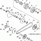 PREDATOR 50 - A04KA05CA Drive pulley
