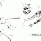 TRAIL BOSS 330 - A04CA32AA Трост дроселя