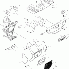 SPORTSMAN 700 - A04CH68AK Передний бампер и багажник