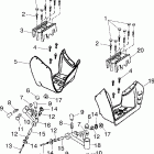 PREDATOR 50 - A04KA05CA Swing arm / footrest