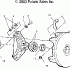 TRAIL BLAZER - A04BA25CA Муфта сцепления