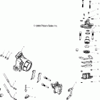 SPORTSMAN 600 - A04CH59AK Задний суппорт