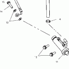 SPORTSMAN 400 - A04CH42AA Тормозной цилиндр задний