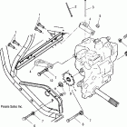 SPORTSMAN 6X6 - A04CL50AA Крепление КПП