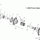 ATP 330 4X4 - A04JD32AA Передний редуктор