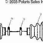 MAGNUM 330 4X4 - A04CD32AA Ведущий вал
