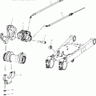 SPORTSMAN 6X6 - A04CL50AA Задний суппорт тормозной