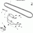 SPORTSMAN 90 - A04FA09CA Цепь