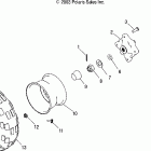 ATP 330 4X4 - A04JD32AA Колесо заднее
