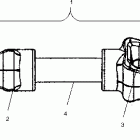 SPORTSMAN 700 - A04CH68AC Задний кардан