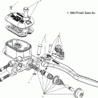 PREDATOR - A04GJ50AA Передний главный тормозной цилиндр
