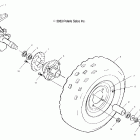 TRAIL BLAZER - A04BA25CA Переднее колесо