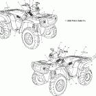 SPORTSMAN 500 - A04CH50AQ Наклейки
