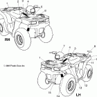 SPORTSMAN 90 - A04FA09CA Наклейки