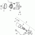 PREDATOR 90 - A04KA09CA Generator / starting motor