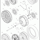 FXST 1BVJ SOFTAIL STANDARD (2023) WHEELS, FRONT, CAST AND SLOTTED