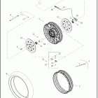 RA1250S 1ZES PAN AMERICA 1250 SPECIAL (2025) WHEEL, FRONT, LACED