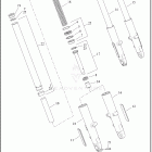 FLTRXSE 1TCL CVO ROAD GLIDE (2022) FORK, FRONT