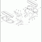 FLHX 1KB7 STREET GLIDE (2024) FOOTBOARDS, OPERATOR