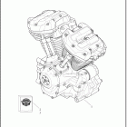 FXST 1BVJ SOFTAIL STANDARD (2022) ENGINE ASSEMBLY - MILWAUKEE-EIGHT™ 107