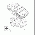 FLRT 1MCP FREEWHEELER (2022) ENGINE ASSEMBLY - MILWAUKEE-EIGHT® 114 ENGINE