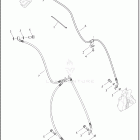 FXST 1BVJ SOFTAIL STANDARD (2023) BRAKE LINES, FRONT, NON-ABS - FXBBS, FXST, FLFBS, ...