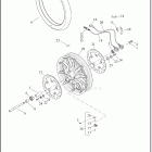 FLHTP 1FMP POLICE ELECTRA GLIDE (2025) Колеса перед