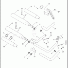 FXST 1BVJ SOFTAIL STANDARD (2022) EXHAUST SYSTEM - FXBBS, FXLRS, FXLRST, FXRST, FXST