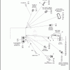 XL883N 4LE2 IRON 883 (2022) WIRING HARNESS, MAIN, KEYLESS, ABS (3 OF 4)