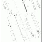 FLSB 1YMJ SPORT GLIDE (2022) FORK, FRONT - FLSB