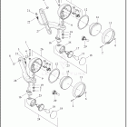 FLHTP 1FMP POLICE ELECTRA GLIDE (2025) EMERGENCY LAMPS AND TURN SIGNALS, FRONT - FLHTP