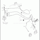 FLTRXSE 1TCL CVO ROAD GLIDE (2022) BRAKE LINES, FRONT