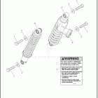 FLTRX 1KHC ROAD GLIDE (2022) SHOCK ABSORBERS, REAR