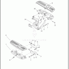 FLHTCUTGSE 1TBH CVO TRIKE (2022) FOOTBOARDS, RIDER