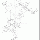 FXST 1BVJ SOFTAIL STANDARD (2022) FENDERS AND SUPPORTS, REAR - FXBBS, FXST