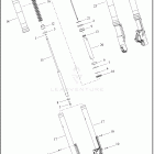 RH1250S 1ZC4 SPORTSTER S (2022) FORK, FRONT