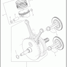 FXST 1BVJ SOFTAIL STANDARD (2022) PISTONS AND FLYWHEEL ASSEMBLY - MILWAUKEE-EIGHT™ 1...