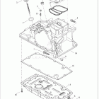 FLHX 1KB7 STREET GLIDE (2025) TRANSMISSION HOUSING, COVER AND OIL PAN