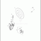 FLRT 1MCP FREEWHEELER (2022) BRAKE CALIPER, REAR