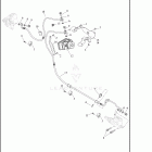 FXST 1BVJ SOFTAIL STANDARD (2022) BRAKE LINES AND MODULE, REAR - ABS