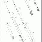 RA1250 1ZDS PAN AMERICA 1250 (2022) FORK, FRONT-RA1250