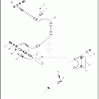 XL883N 4LE2 IRON 883 (2022) BRAKE LINES, REAR - NON-ABS