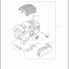 FLTRX 1KHC ROAD GLIDE (2022) BRAKE CALIPER, FRONT
